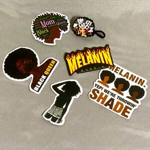 NWOT BLACK GIRL MAGIC Water Bottle Decor Bundle